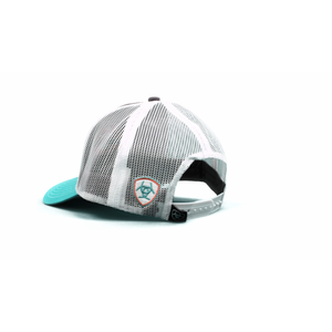 ARIAT Kid's Aztec Logo Snapback Cap Gray Size One Size | 701340602939