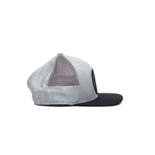 Load image into Gallery viewer, ARIAT Men&#39;s Adjustable Snapback Flex Fit 110 Round Logo Grey Hat) | 701340676664
