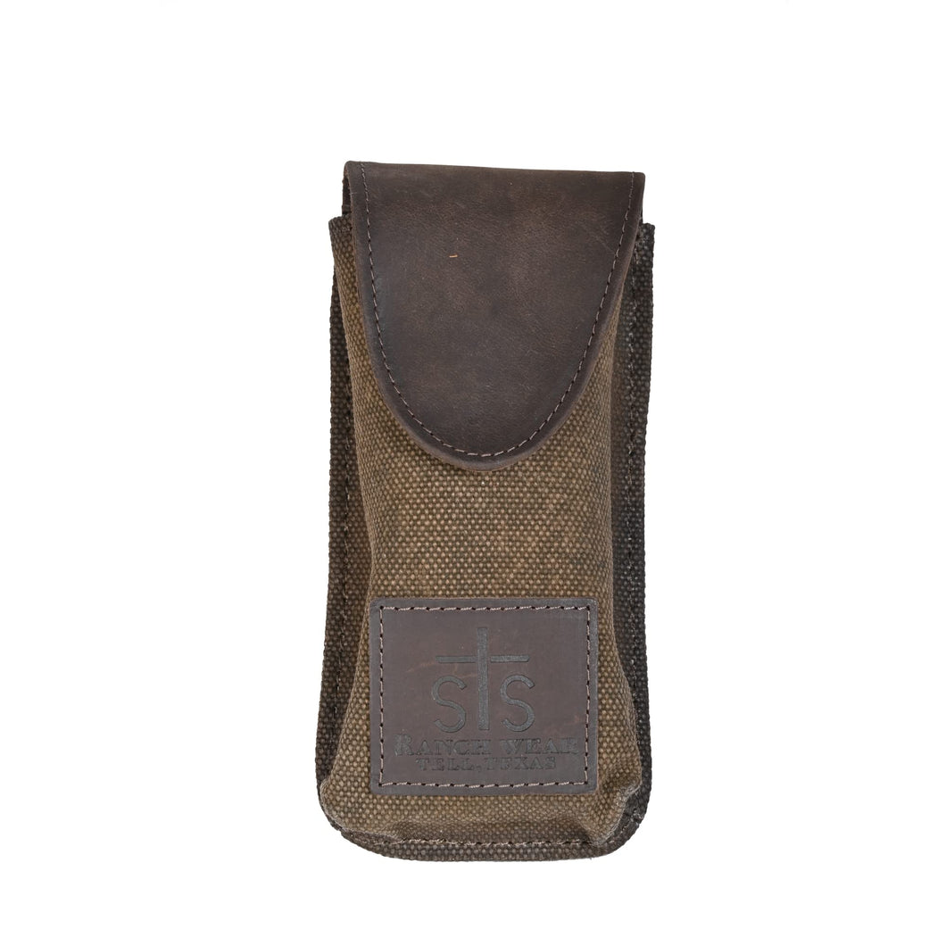 STS Ranchwear Trailblazer Vertical Canvas Sunglass Case