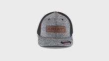 Load and play video in Gallery viewer, ARIAT Men&#39;s Box Logo Snapback Cap Gray Size L/XL R Us | 701340622159
