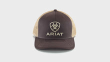 Load and play video in Gallery viewer, ARIAT Shield Richardson 112 Snapback Cap Black One Size | 701340626201
