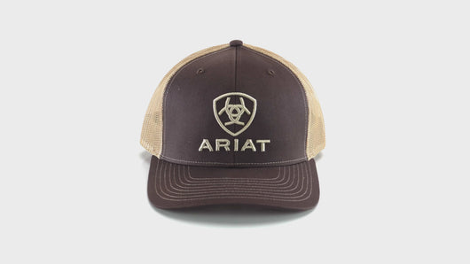 ARIAT Shield Richardson 112 Snapback Cap Black One Size | 701340626201