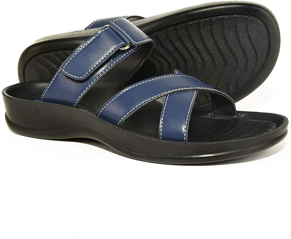 AEROTHOTIC Orthotic Comfortable Strap Sandals and Flip Flops with Arch Support for Comfortable Walk --|-- 2925