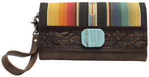 Angel Ranch Women's Serape Clutch Wallet No Color One Size --|-- 18834