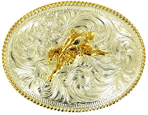 Crumine Bareback Two Tone Buckle --|-- 19672