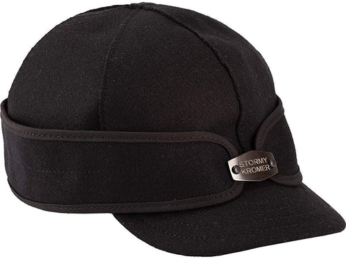 Stormy Kromer The Original Kromer Cap with Hardware - Winter Wool Hat with Earflap --|-- 2836