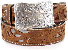 Load image into Gallery viewer, Angel Ranch 1 1/2&quot; Brown Ladies&#39; Western Fashion Belt --|-- 16523
