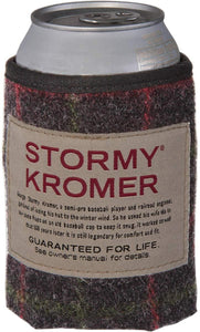 Stormy Kromer Can Wrap - Wool Drink Beverage Holder, Keeps Cold --|-- 323