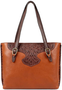 Scully B191-HB-ONE 9.5 in. Ladies Leather Handbag --|-- 19921