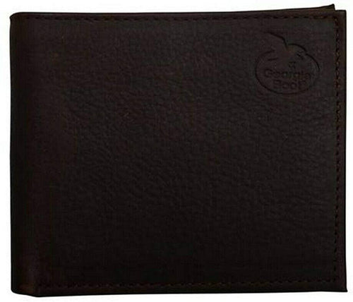 M&F Western D250000734 Men Bear Leather Bifold Flip Wallet, Tan --|-- 19509