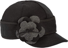 Load image into Gallery viewer, Stormy Kromer Petal Pusher Cap - Decorative Wool Hat with Earflap --|-- 193
