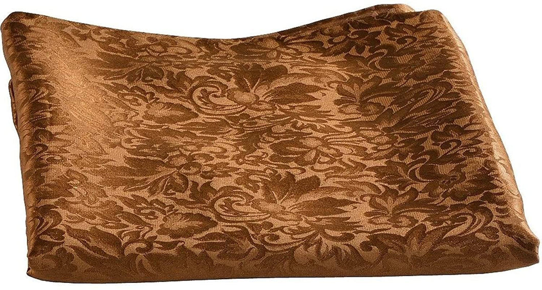 M&F Western Wild Rags Silk Jacquard Scarf Bandana Brown One Size --|-- 17236