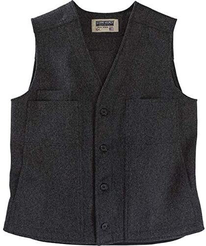 Stormy Kromer Button Vest - Cold Weather Men's Wool Vest --|-- 237