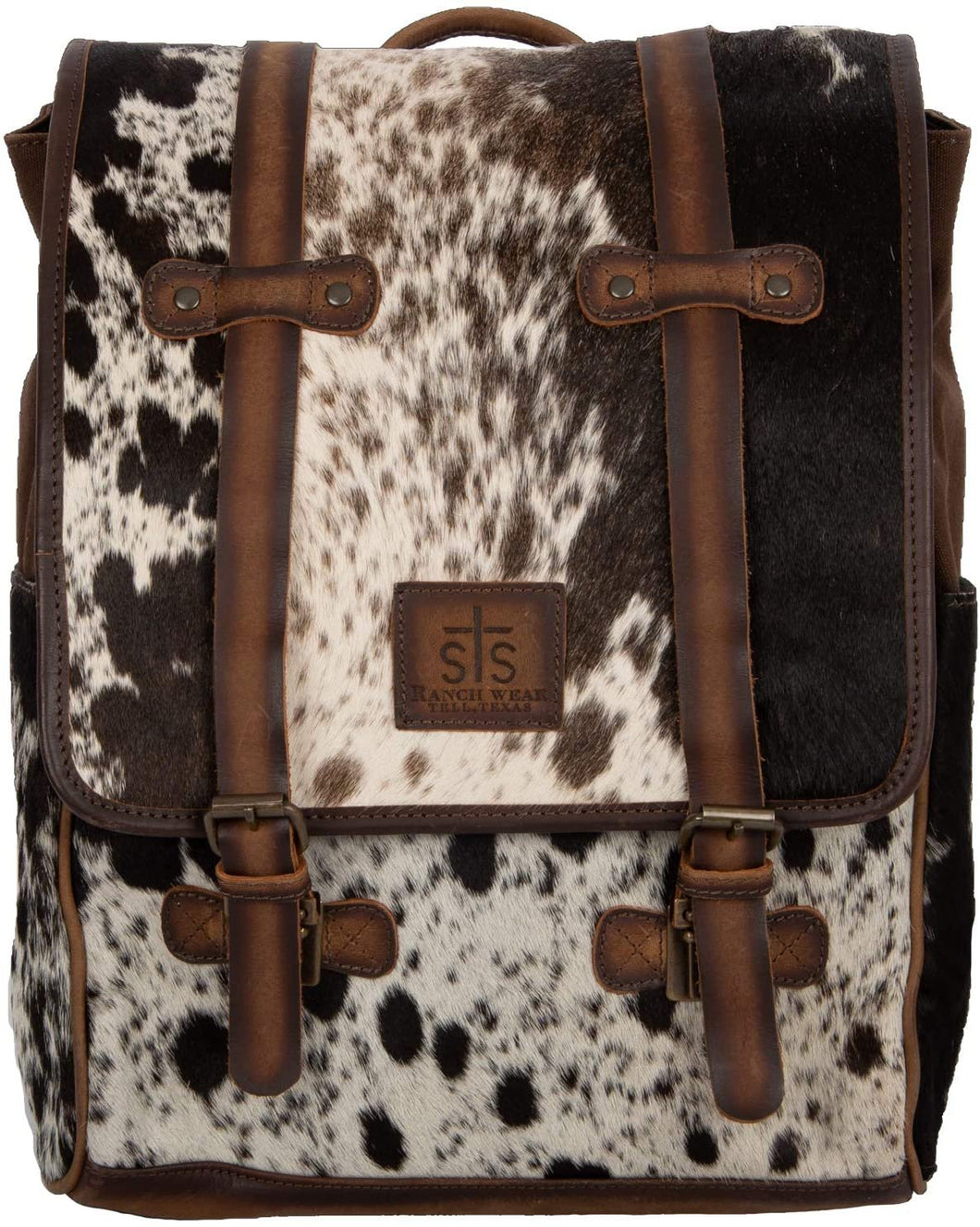 STS Ranchwear Cowhide Knapsack Cowhide/Tornado Brown One Size --|-- 733