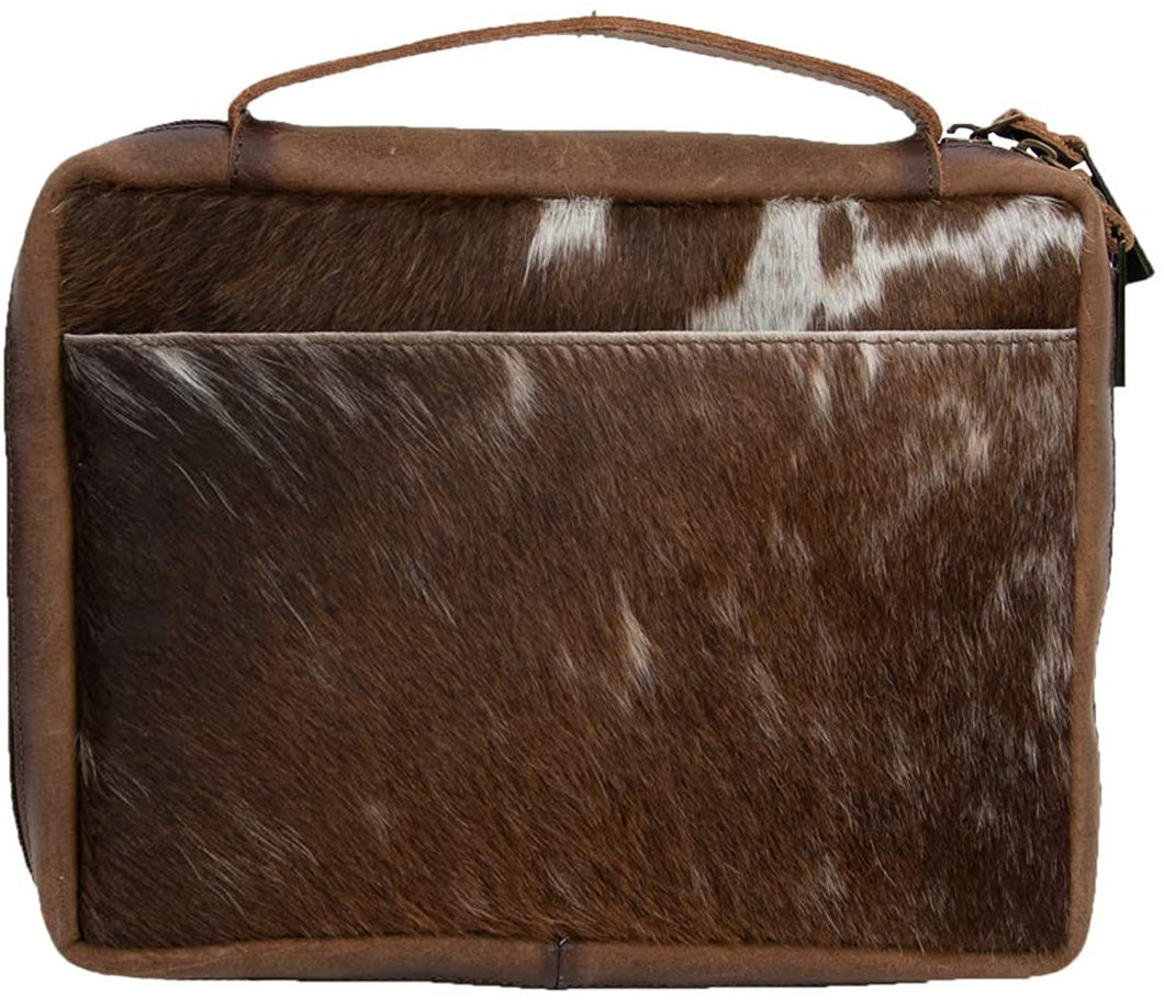 STS Ranchwear Cowhide Tablet/Book Cover Cowhide/Tornado Brown One Size --|-- 890