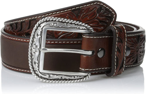 Ariat Men's Oil Tan Distressed Belt --|-- 17230