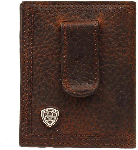 Ariat Men's Money Clid Bifold Wallet Brown Size One Size --|-- 19545