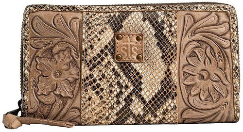 STS Ranchwear Stella Bifold Wallet STS68282,Brown,Small --|-- 6832