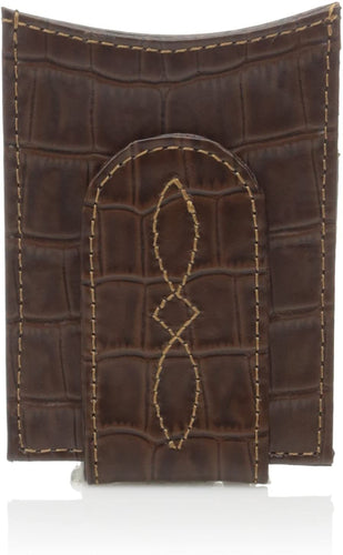 Nocona Men's Magnet Brown Croc --|-- 15704