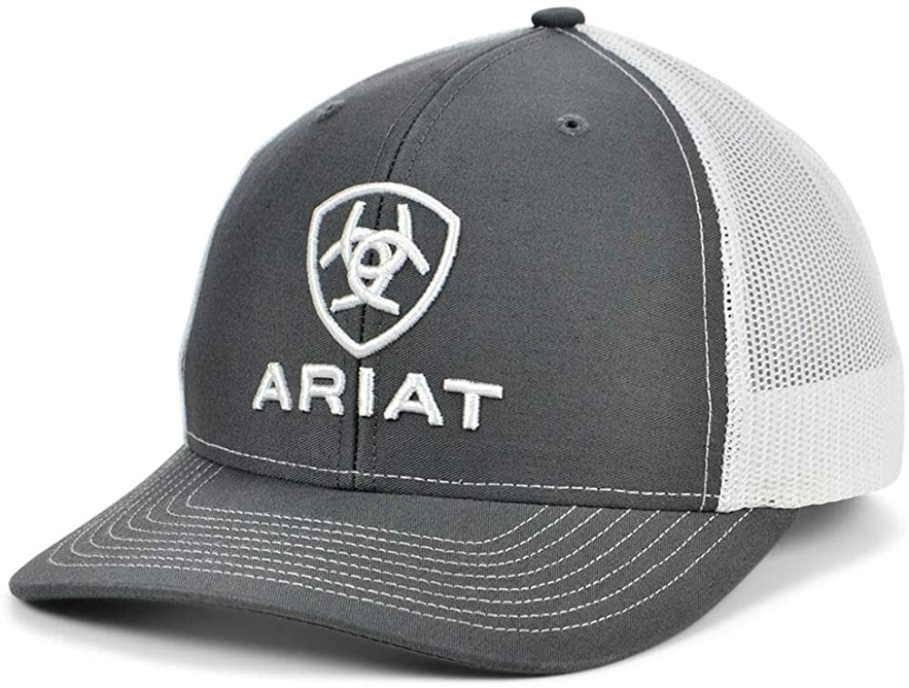 Ariat Classic Trucker Grey Cap --|-- 1575