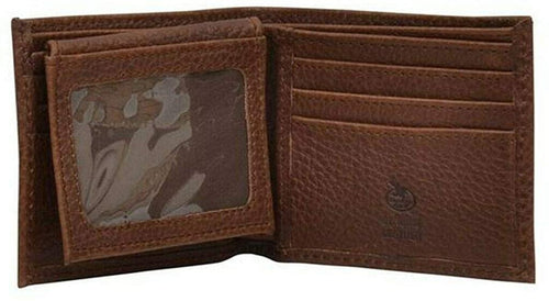 M&F Western D250000602 4.25 x 3.5 in. Men 3D Rage Bifold Wallet, Brown --|-- 12479