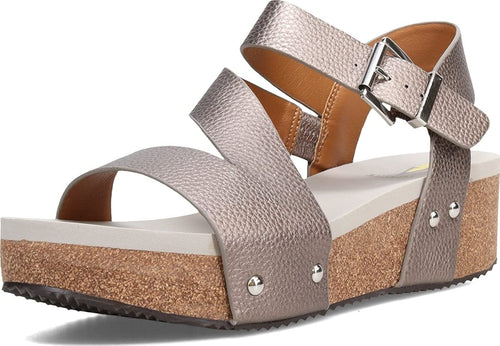 Volatile Women's Multi Strap Sandal Wedge --|-- 8399