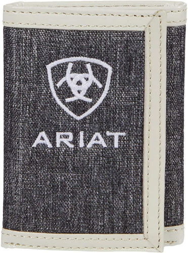 Ariat Embroidery Trifold Wallet --|-- 19852