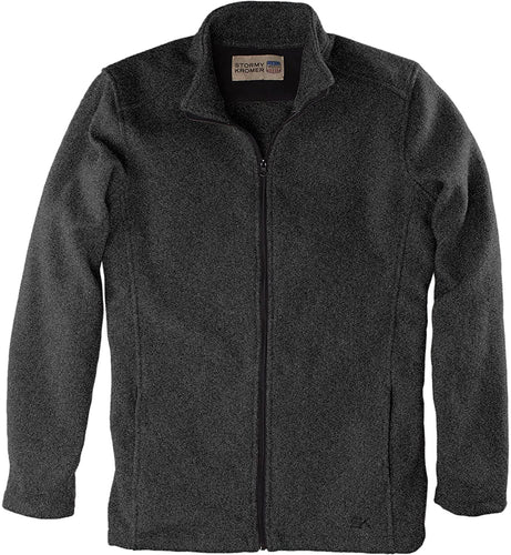Stormy Kromer The Woolover Full Zip for Him Charcoal 2XL --|-- 421