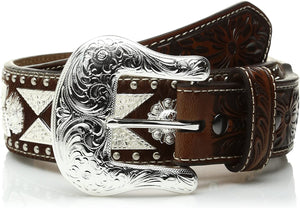 ARIAT Men's Taper Super Concho Brown --|-- 1157