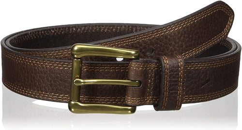 Nocona Belt Co. Men's Work Brown Triple Stitch, 32 --|-- 1014