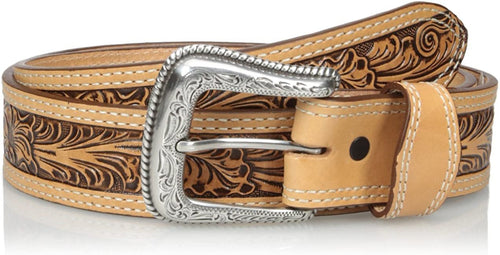 Nocona Men's Natural Mexican Floral Embose, 32 --|-- 7370