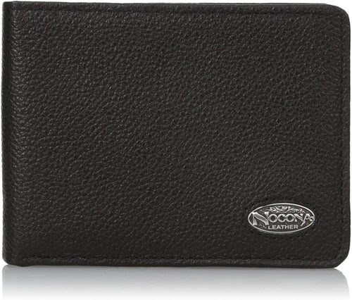 Nocona Men's black Basicbrand Bifold --|-- 17989