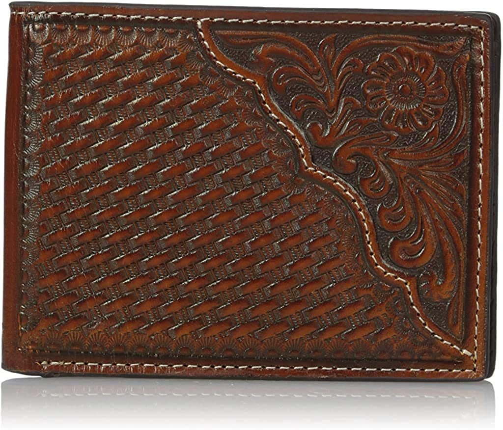 Nocona Men's Pro In Money Floral Corner, Tan, One Size --|-- 957