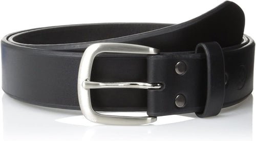 Ariat Men's Beveled-Edge Black Belt --|-- 7532