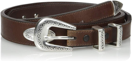 Nocona Belt Co. Men's Top Hand Brown Oval Concho Dress, 34 --|-- 1141