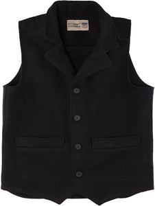 Stormy Kromer Men's Western Vest Large Black --|-- 409