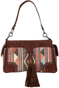 M&F Western Aztec Satchel --|-- 19763