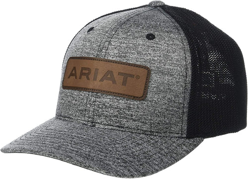 Ariat Men'S Box Logo Snapback Cap Gray Size Sm/Md --|-- 1428