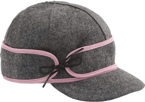 Stormy Kromer The Sidekick Cap - Warm Outdoor Hat with Pull-Down Earband & Cotton Lining Charcoal --|-- 9304