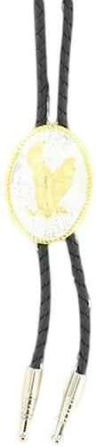M&F Western Bolo Tie Silver Pendant/Gold Eagle One Size --|-- 18125