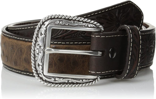 Ariat Men's Ostrich-Print Belt --|-- 18050