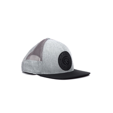 Load image into Gallery viewer, ARIAT Men&#39;s Adjustable Snapback Flex Fit 110 Round Logo Grey Hat) | 701340676664
